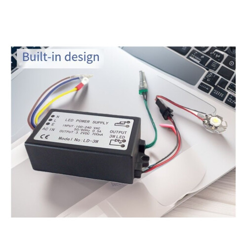 Source D'Alimentation pour Microscope, Lampes LED Intégrées, Alimentation à Intensité Variable, Outils de Mesure et de Test, 5 W 1