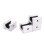 12 x SBR12UU 12mm Aluminum Linear Motion Router Bearing Block, Silver 2