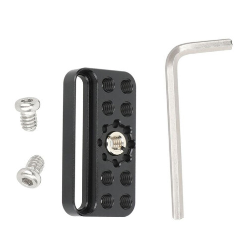 Universal Cheese Plate  Quick Release Baseplate with 3/8inch -Style Mount for DIY Camera Rig Configurations 2
