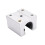 12 x SBR12UU 12mm Aluminum Linear Motion Router Bearing Block, Silver 3