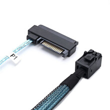 5X Câble de Serveur de Disque Dur SAS SFF-8643 à 4X29Pin SFF-8482 3.33TF/1M