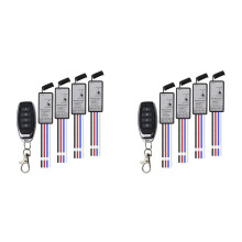 2X 433Mhz Relay Wireless RF Remote Control Power Transmitter DC5V-24V 1CH LED Lamp Controller Micro-Receiver