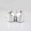4pcs HIFI Cable Stand Booster Holder Support Frame Anti-Shock Foot Multi-Function Speaker Cable Trailing Pad Silver 5