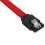 5pcs 50CM  3.0 III SATA3 7Pin Data Cable 6Gb/S SSD Cables HDD Hard Disk Data Cord Premium Version(Red) 8