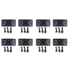 8X V300 PRO Sound Card 10 Sound Effects Noise Reduction Audio Mixers Headset Mic Voice Control for Phone PC