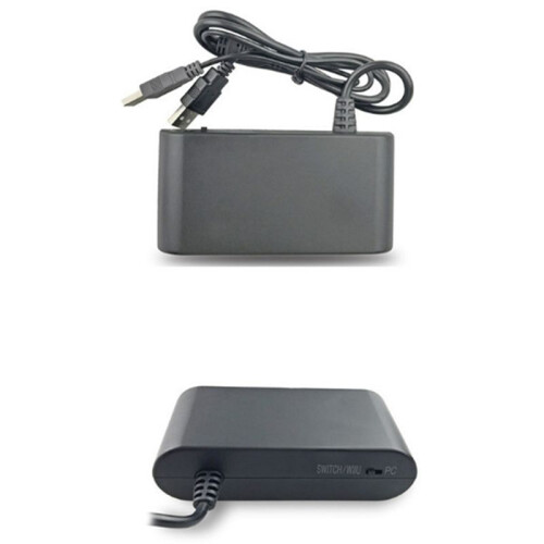 4-Port-Spielekonverter für GameCube GC-Controller, USB-Adapter für   NGC/ U/PC-Controller-Adapter 1