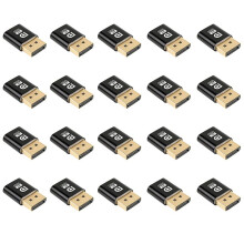 20X 4K Dummy Plug DP Virtuele Display Adapter EDID Headless Emulator voor PC Grafische Videokaart