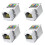 40 Pack Cat6 RJ45  Jack, Tool Less No Punch-Down Tool Required Module Coupler 1