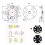 MT6701 Magnetic Encoder 14bit High Precision IIC+AB1024 Supports IIC/SSI/PWM/da Communication for Brushless Motor 2