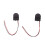 40/Pcs CR2032 Button Coin Cell Battery Socket Holder Case Cover with -OFF  3V Battery Box 2