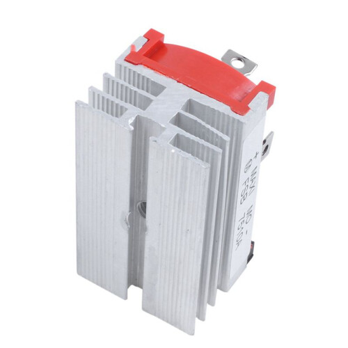 10X Aluminum Heatsink Base Single Phase Bridge Rectifier Diode 75A 1000V 1