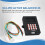 New 5A Lipo/Lifepo4 Active Balancer 4s with Voltage Dispaly 12V Lithium Battery  Transfer Active Equalizer 7