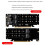 4X Double-Sided 4-Disk NVME  Card PCIeX16 to M.2 M-Key NVMEx4SSD 2U Server  Array Expansion Adapter Split Card 6