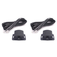2X Amplificateur de Remplacement Bouton de Basse Contrôle à Distance 6 Broches Caisson de Basses Bouton de Réglage Du Volume à Distance pour