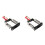 2X SSD de 3,5 Polegadas para 5,25 Polegadas Bay Tray Hard HDD Mounting Dock Bracket Adapter Converter Frame para PC Computer 1