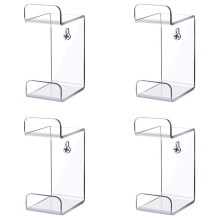 4X Universal Game Controller Holder Wall Mounted Headset Stand Hanger Space Saving Gamepad Holder for PS4