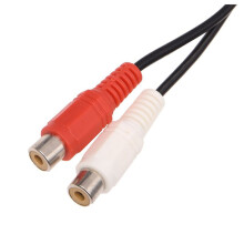 4pcs 3.5mm Stereo Adapter Headphone Jack to 2 RCA Jack Adapter Audio Cable, 3.5mm Male to 2x RCA Female