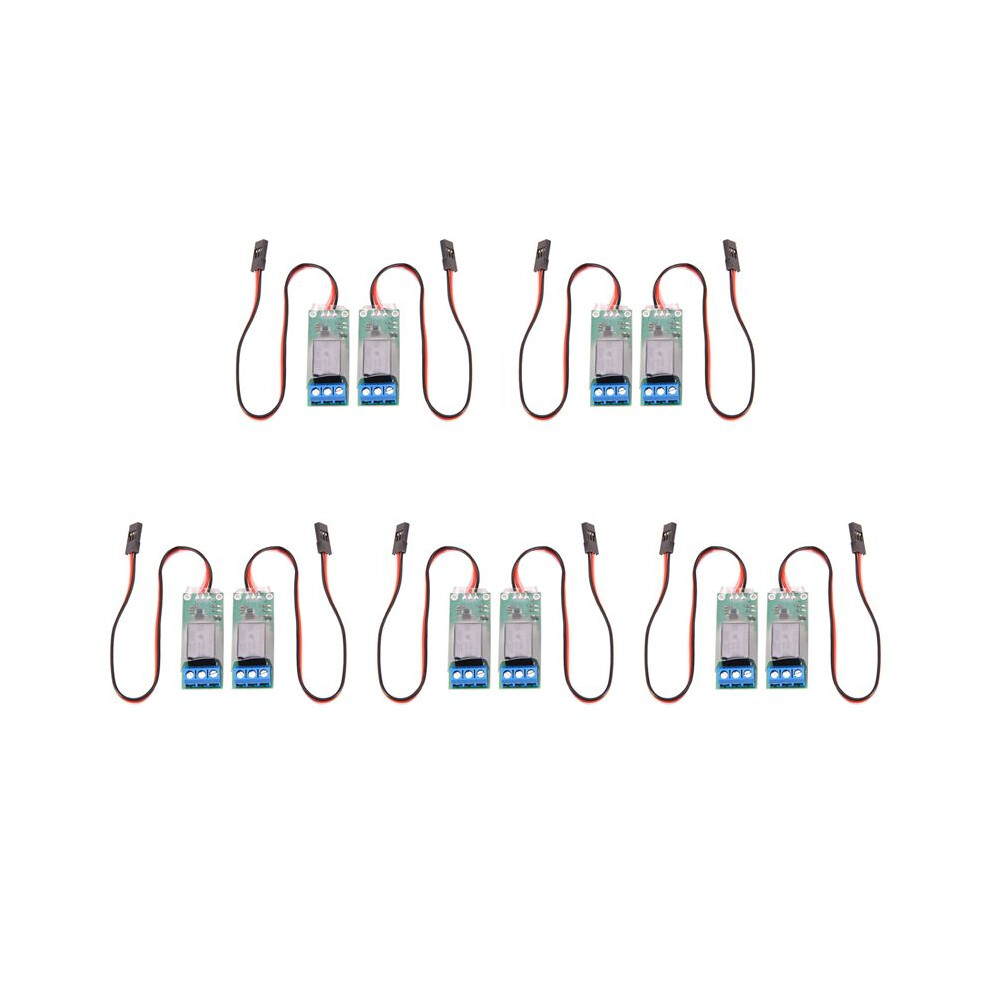 10PCS RC PWM Electronic Relay  for RC Airplane DIY Model Navigation Lights Controller Universal K1-image-OPC-PWKTXKT-NEW
