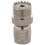 6X TNC Macho A PL259 UHF Conector Adaptador Hembra, Plateado 4