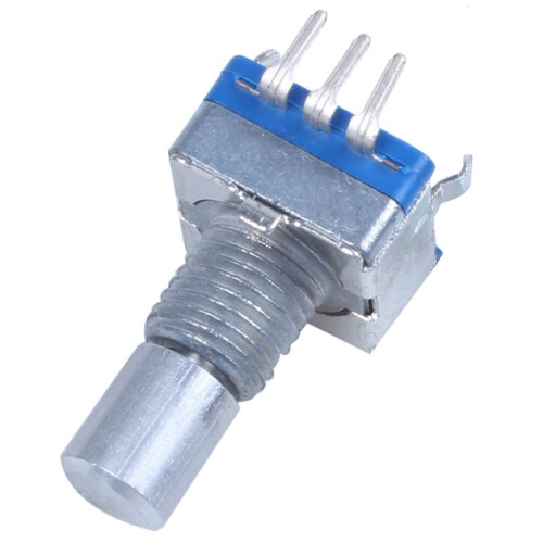 5X 20-Point Shaft Detents Encoder and 360 Degree Rotary with Push Button  + Silver 2