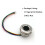 R503 Circular Round Ring Indicator LED Control DC3.3V MX1.0-6Pin Capacitive Fingerprint Module Sensor Scanner-19mm 3