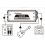 4X Alctron SD202 Passive DI Box Impedance Conversion DI BOX Electric Guitar Direct Connection Box Effect 7