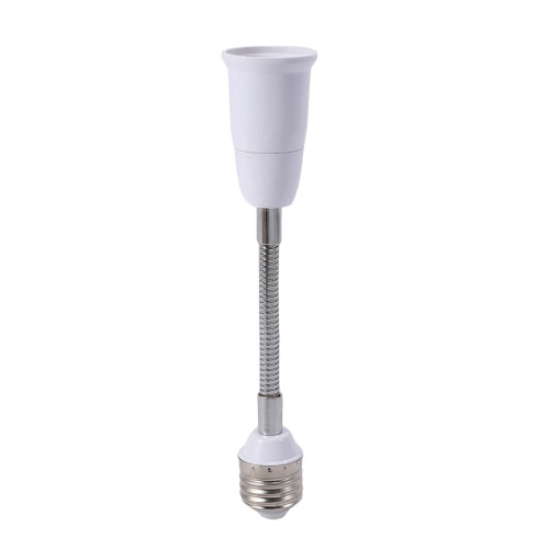 3X LED Light Bulb Lamp Holder Converters Adapter Flexible E27 to E27 20cm Length Flexible Extend Socket Base Type 2