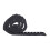 6 Pcs 10 x 20mm 1M Open  Both Side Plastic Towline Cable Drag Chain 2