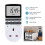 3X Uk Plug Digital Timer Plug Socket, Electrical Programmable Plug in Timer  for Light, B and More, 13A/2900W Max 7