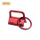 20PCS Key Fob Hardware with Keychain Rings for Bag Webbing,Red 3
