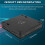 Portable CD Player Double Headphone Version Contact Button Reproductor CD Walkman Rechargeable Shockproof LCD Display 7