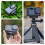 2X TELESIN Magnetic Two Claw Adapter Action Camera Accessories for  OSMO Action 3 Adapter 4