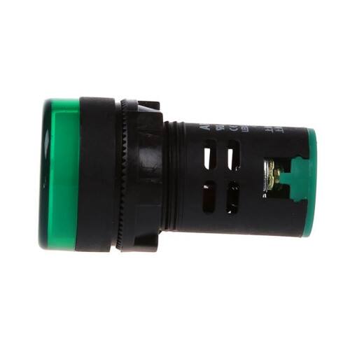 Red, Yellow-Green Light Lamp 22 mm LED  Display Panel AC 220 V 15 Pcs 1