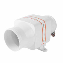 12V Fan Straight Exhaust Fan RV Yacht Battery Ventilation Exhaust Fan 4 Inch Fan Room Car Yacht Fan