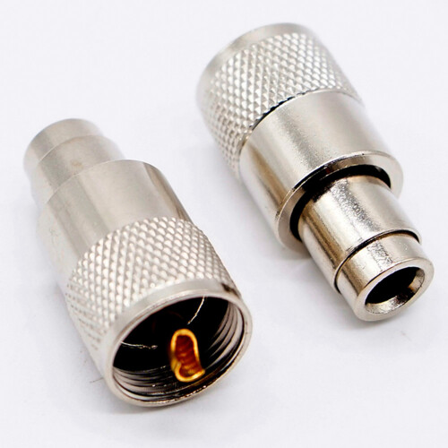 30 Piezas Conector RF UHF Conector Macho RG8 RG58 Cable Conector de Antena PL259 2
