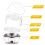 Electric Egg Cooker Boiler Maker Soft Medium or Hard Boil Single Layer Egg Maker,Egg Steamer EU Plug 7