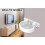4X for  Nest WiFi Pro Wall Mounting Bracket Intelligent Speaker Wall Storage Bracket Base, 1 PCS 10
