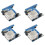 4X for Orange Pi Zero/ R1/Zero / 2 Development Board Special Adapter Board 13Pin Function Expansion Board Module 1