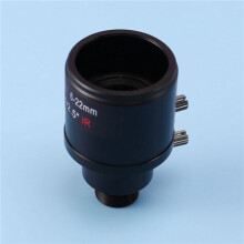 3X CCTV Lens 1/2.5 Inch 6-22mm 5MP M12 Mount Varifocal Lens F1.6 for 4MP/5MP CMOS/CCD Sensor Security IP/AHD Camera