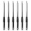 6X Antena de 27 Mhz 9 Polegadas um 51 Polegadas Telescópicas/Haste Antenas HT para Rádio Portátil/Portátil CB com Conector BNC 1
