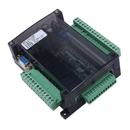 4X PLC Industrial Control Board FX3U-24MR High-Speed Household PLC Industrial Control Board PLC Controller Programmable 1