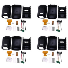 4X for 10 Core 18V/20V Li-Ion Battery Replacement Plastic Case Kit Dcb180 Li-Ion Battery Shell (No Battery Cell)
