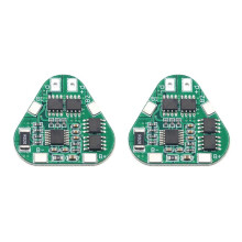 2X 3S 12V 18650 Lithium Battery Protection Board 11.1V 12.6V Overcharge Over-Discharge Protect 8A 3 Cell Pack Li-Ion BMS