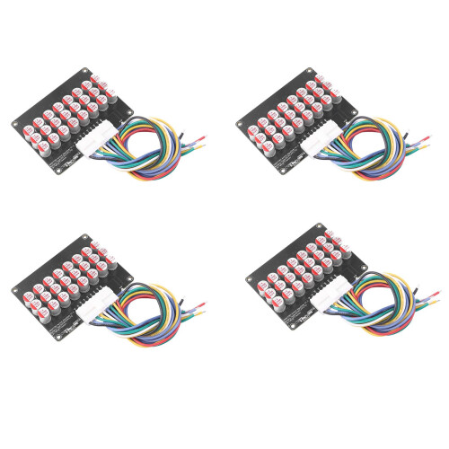 4X Whole Group Balancer 8S 5A Active Lithium Lipo Lifepo4 Battery Equalizer  Transfer Capacitor BMS Board