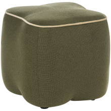Pouffe JUNO Fabric Green