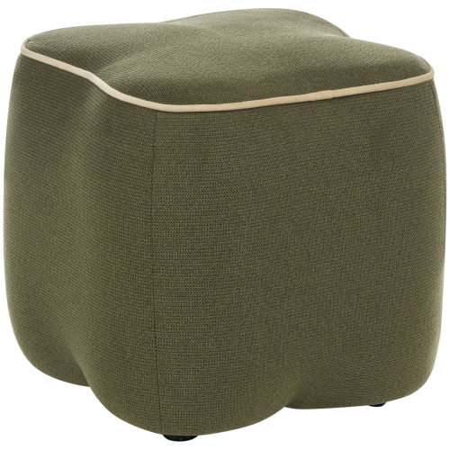 Beliani Pouffe JUNO Fabric Green