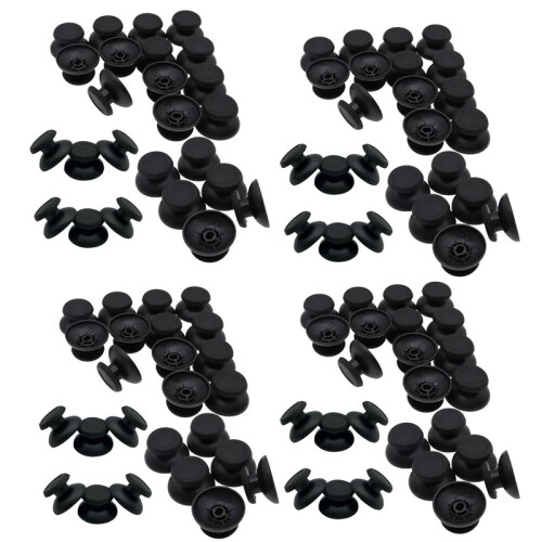 100Pcs for PS4 Analog Cover 3D Shell Thumb Stick Joystick Thumbstick Mushroom Cap for   4 PS4 Controller