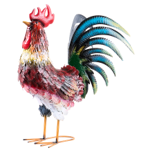 Garden Statue BANCALAAN Rooster Multicolour