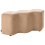 Beliani Upholstered Bench LITTLETON Fabric Beige 1