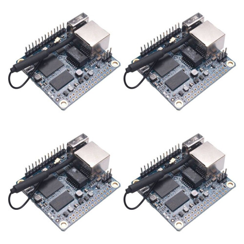 4X for Orange Pi Zero LTS 512MB Development Board+Protective White Case ,H3 Quad Core Open-Source  Single Board Set